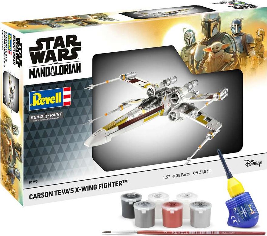 Revell - Star Wars Carson Teva's X-wing Fighter - 1:57 - Level 3 - 66790