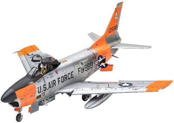 Billede af Revell - F-86d Sabre Dog Modelfly Byggesæt - 1:48 - Level 4 - 63832
