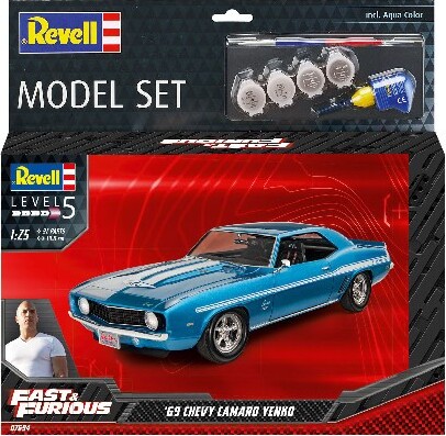 Revell - '69 Chevy Yenko Camaro Bil - 1:25 - Level 5 - 67694