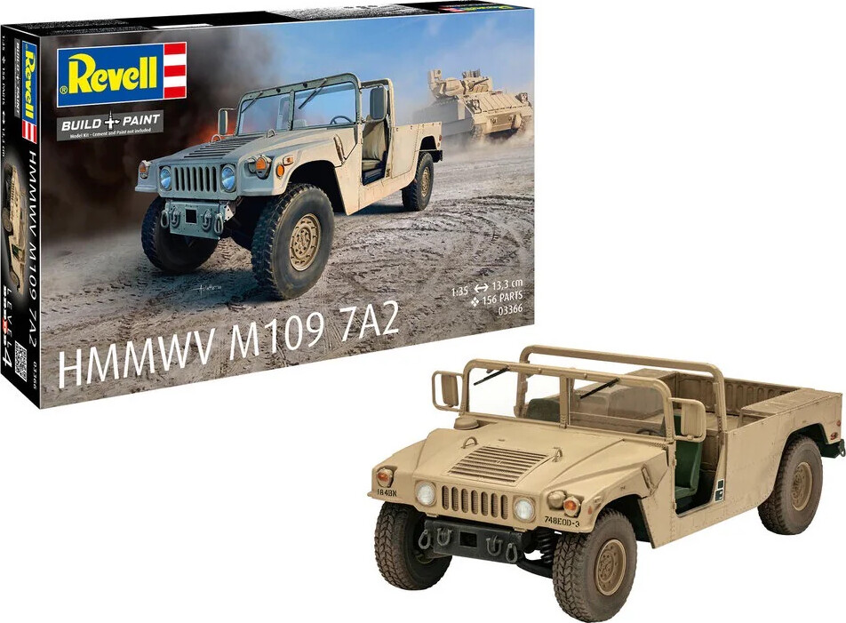 Revell - Hmmwv M109 7a2 - 1:35 - 63366