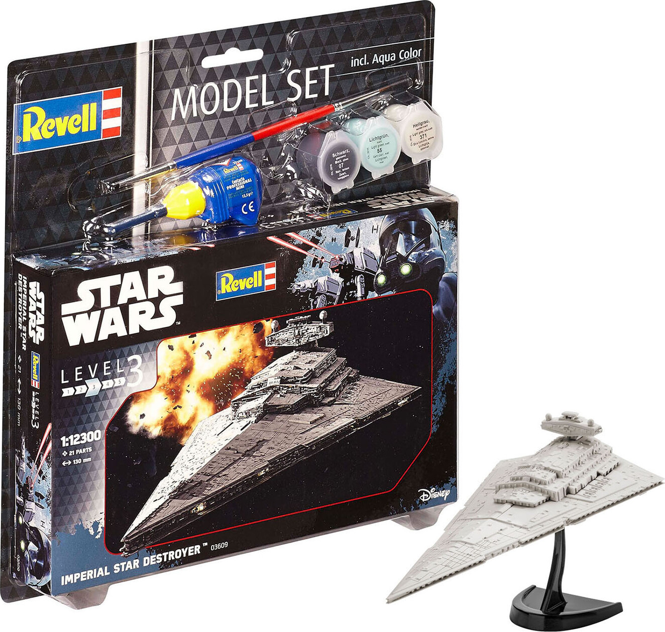 Revell - Imperial Star Destroyer - 1:12.300 - Level 3 - 63609