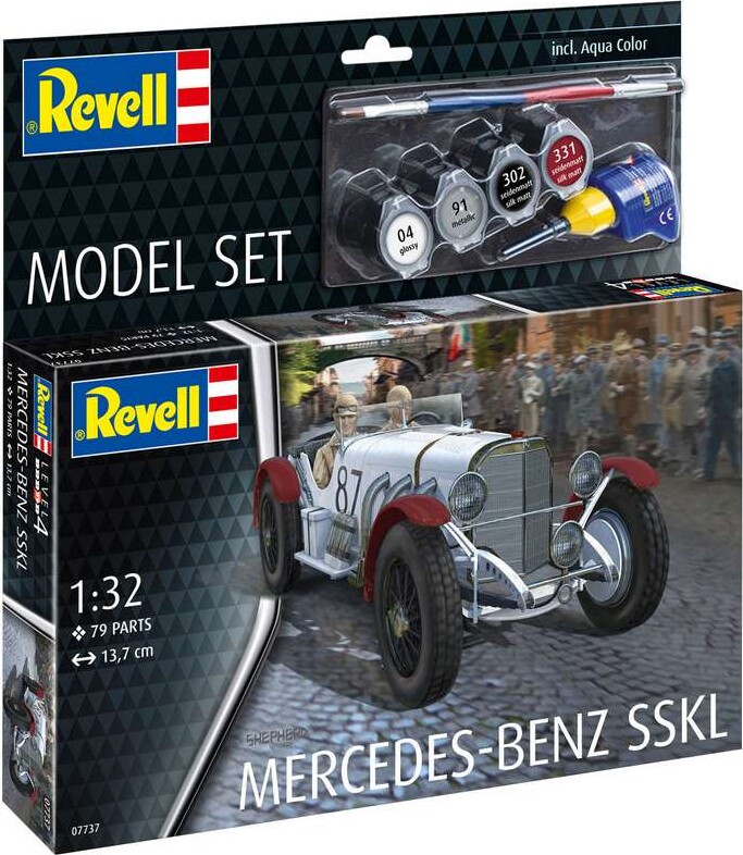 Revell - Mercedes-benz Sskl Bil Byggesæt - 1:32 - Level 4 - 67737