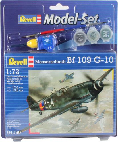 Revell - Messerschmitt Bf-109 Modelfly - 1:72 - 64160