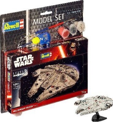 Revell - Star Wars - Millennium Falcon Inkl. Maling - 1:241 - 63600