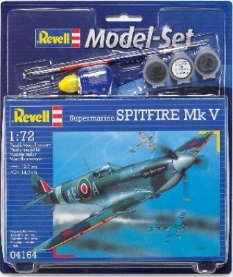 Billede af Revell - Supermarine Spitfire Mk.v Fly Byggesæt - 1:72 - 64164 hos Gucca.dk