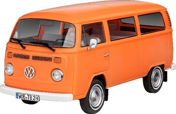 Revell - Vw T2 Bus Bil Byggesæt - 1:24 - Easy Click - 67667