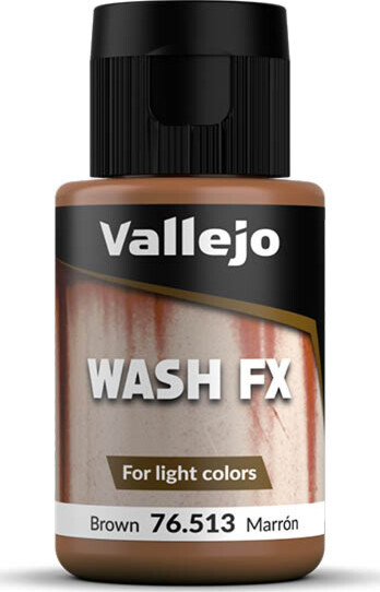 Vallejo - Model Wash - Brown - Wash Fx - 35 Ml