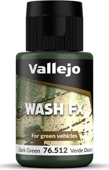 Vallejo - Model Wash - Dark Green - Wash Fx - 35 Ml