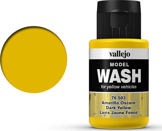 Billede af Vallejo - Model Wash - Dark Yellow 35 Ml - 76503