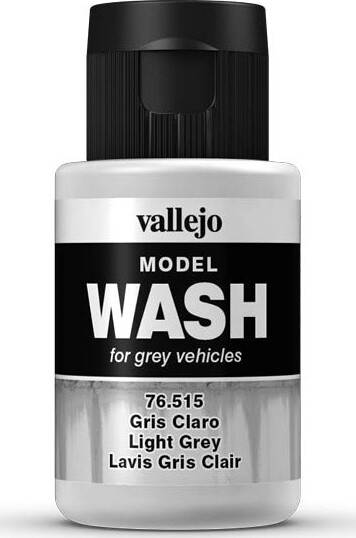 Se Vallejo - Model Wash - Light Grey - 35 Ml hos Gucca.dk