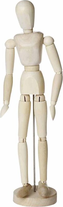 Modeldukke - Kvinde - H 30 Cm - 1 Stk. billede