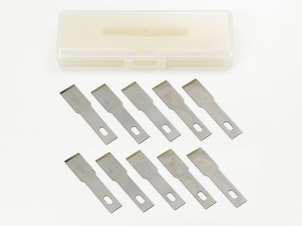 Tamiya - Modeler's Knife Pro Chisel Blades - 10 Stk - 74101