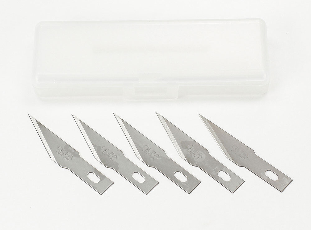 Tamiya - Modeler's Knife Pro Straight Blades - 5 Stk - 74099