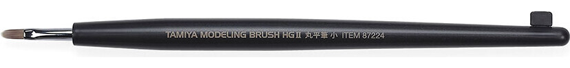 Tamiya - Modeling Brush Hg Ii Rounded Flat Brush - Small - 87224