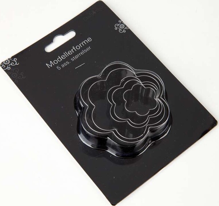 Modellerforme Blomst 5ass.str.28-70mm - Hobby Line