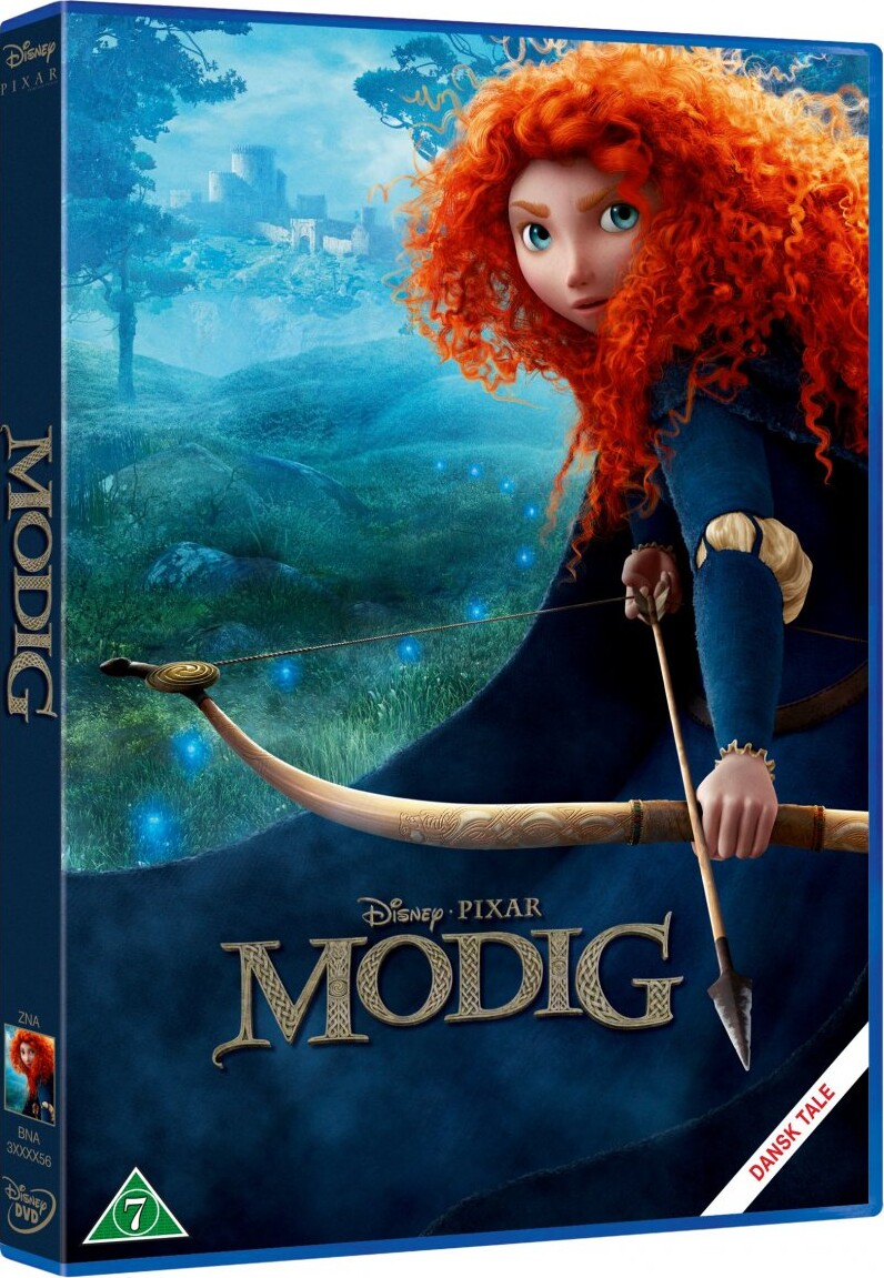 Modig / Brave - Disney Pixar - DVD - Film