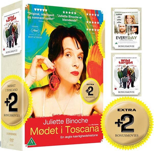 Mødet I Toscana // Every Day // Wild Target - DVD - Film