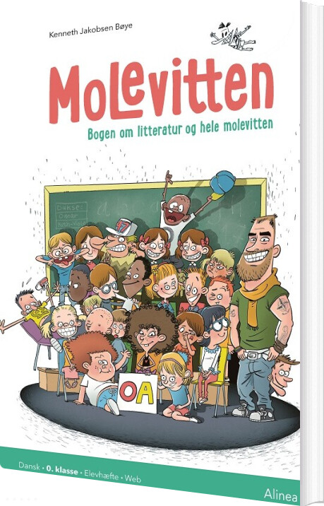 Billede af Molevitten - Bogen Om Litteratur Og Hele Molevitten - Kenneth Jakobsen Bøye - Bog