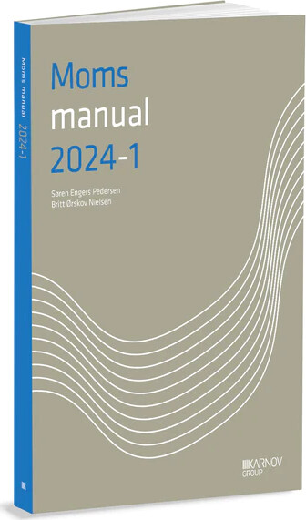 Momsmanual 2024-1 - Søren Engers Petersen - Bog