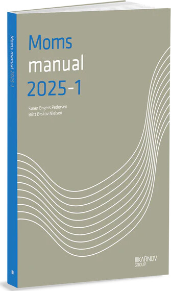Momsmanual 2025-1 - Søren Engers Petersen - Bog