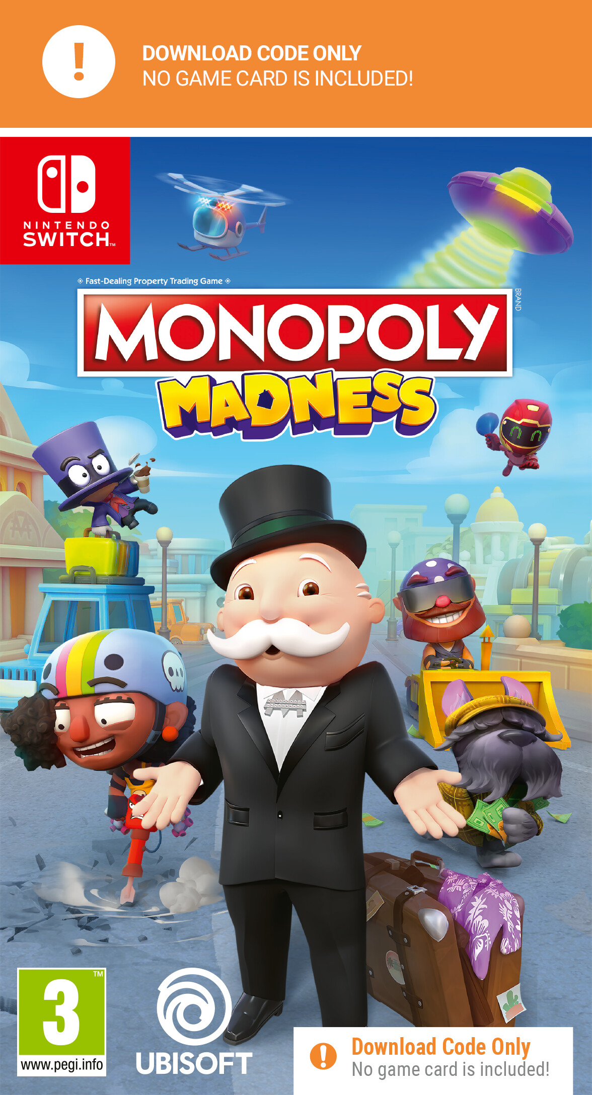 Billede af Monopoly Madness (code In A Box) - Nintendo Switch