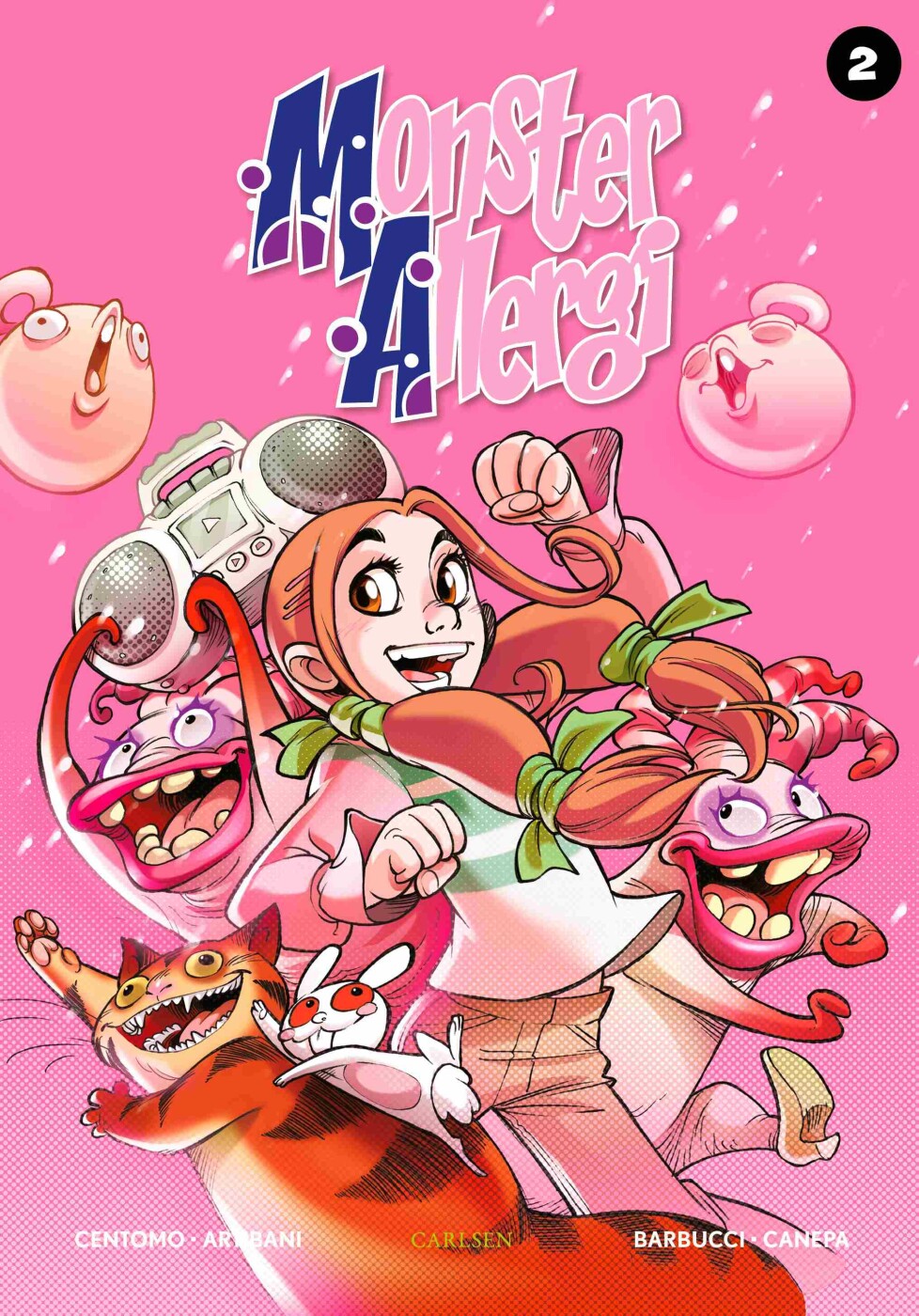 Monster Allergi 2 - Francesco Artibani - Bog - Carlsen
