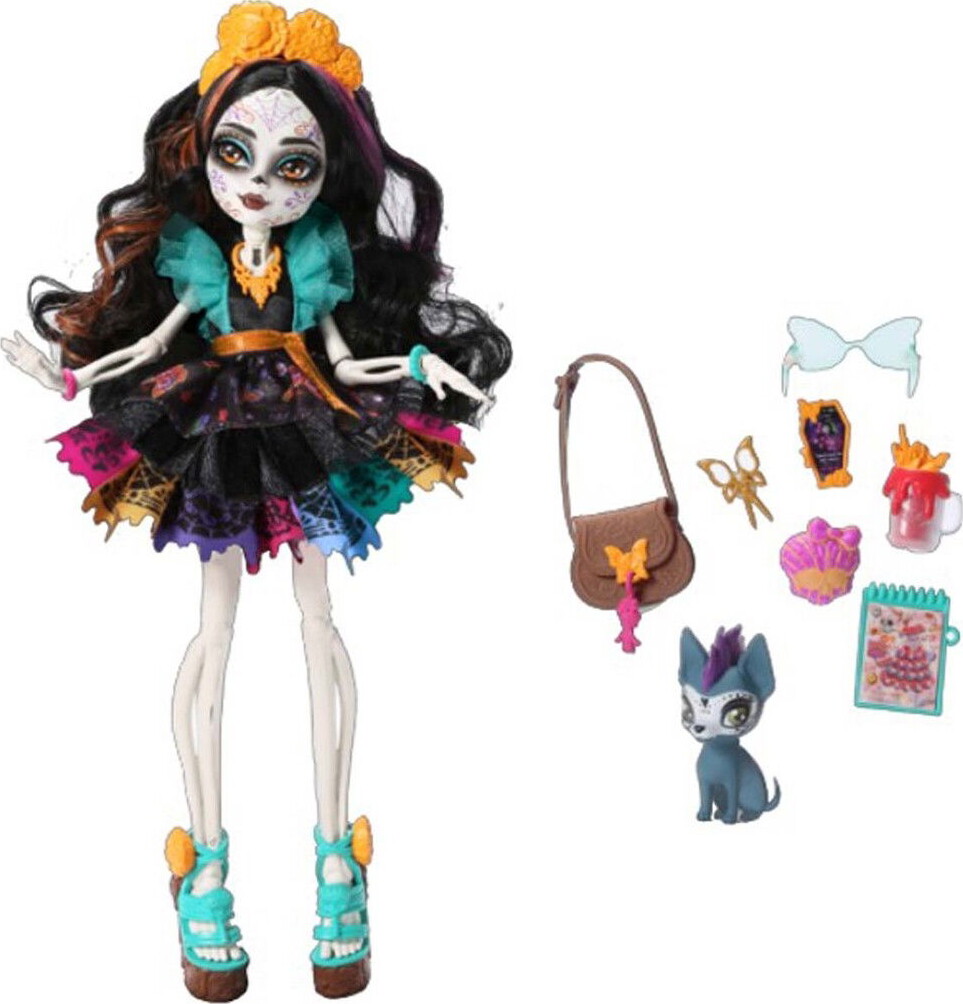 Monster High - Skelita Calaveras Core Dukke - Mattel Jhk34
