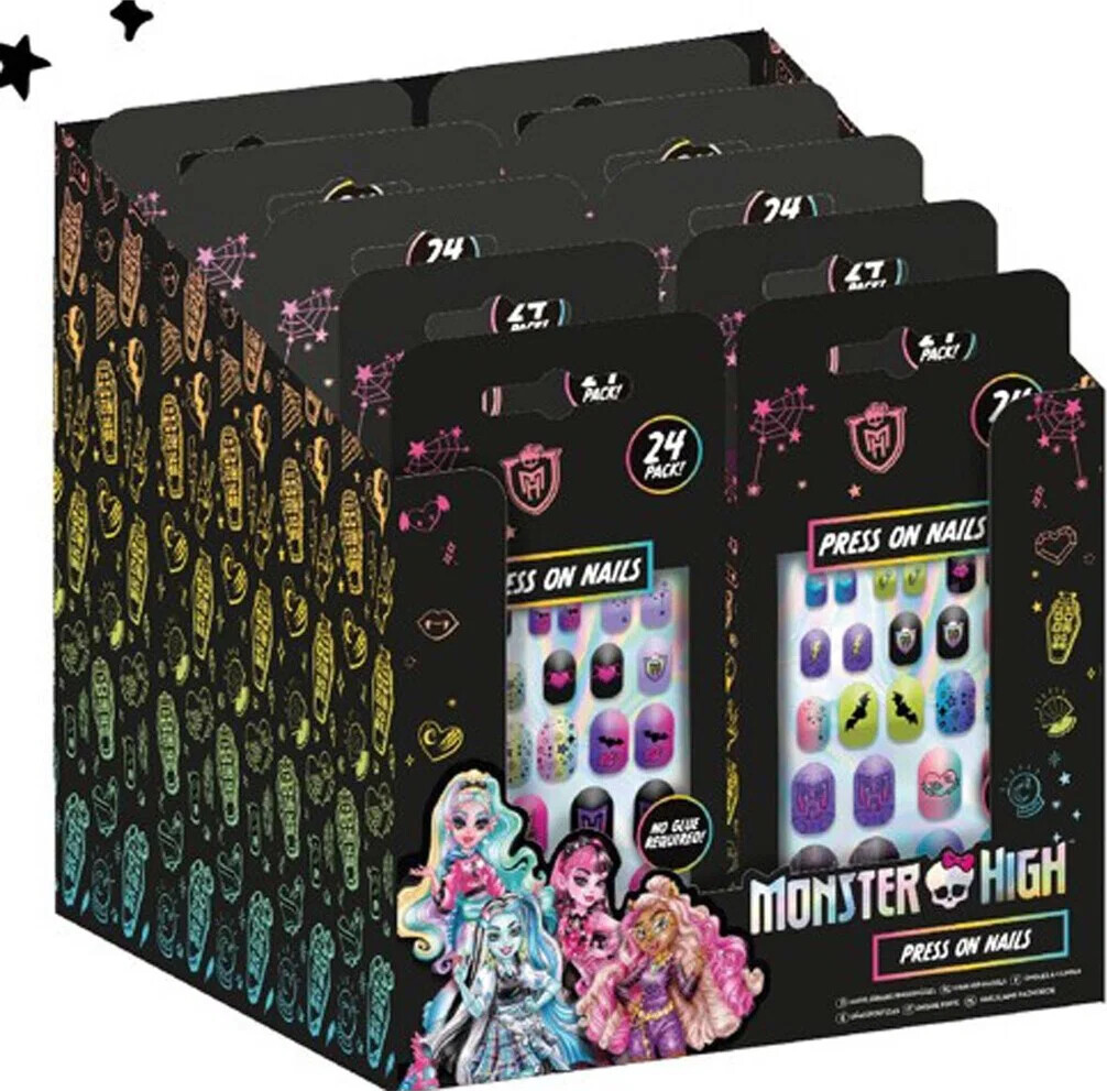 Monster High - Press - On Negle Assorterede