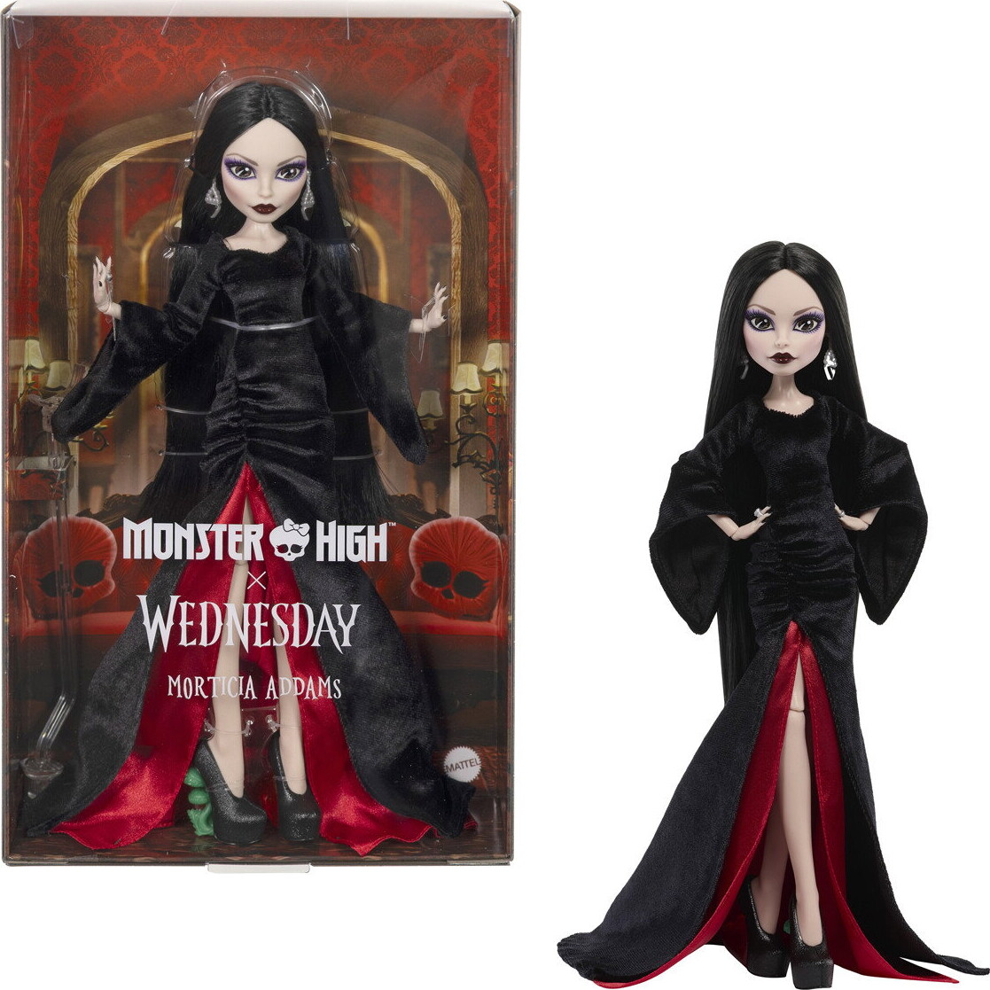Monster High x Wednesday Morticia