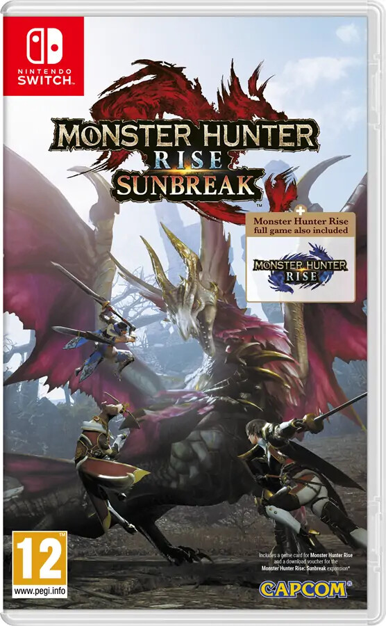 Monster Hunter Rise Sunbreak - Kode I Boks  - Nintendo Switch