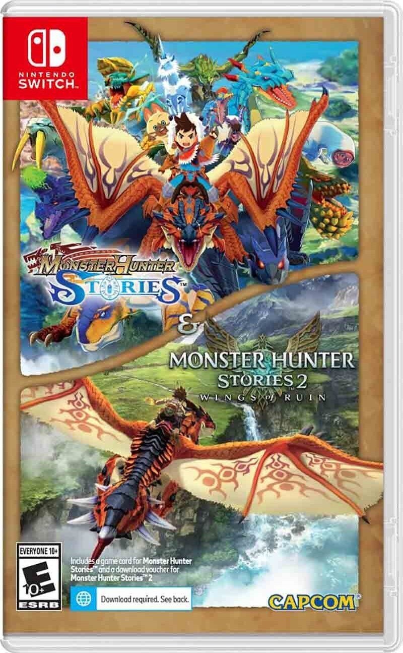 Monster Hunter Stories Collection (CIAB) - Nintendo Switch Nintendo Switch Spil - GEEKD.dk