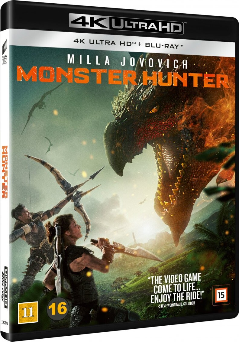 Monster Hunter - 4K Blu-Ray
