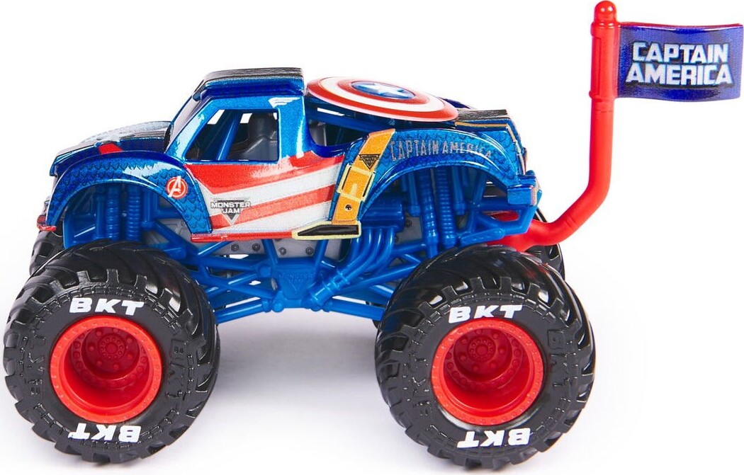 Monster Jam 1:64 Marvel Captain America