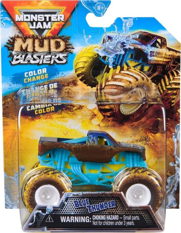 Monster Jam - Mud Blasters - Color Change - 1:64 - Assorteret