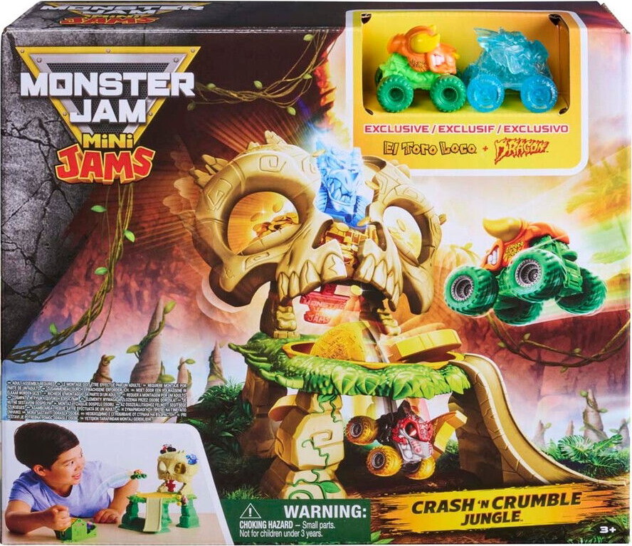 Monster Jam - Mini Jams Jungle Playset
