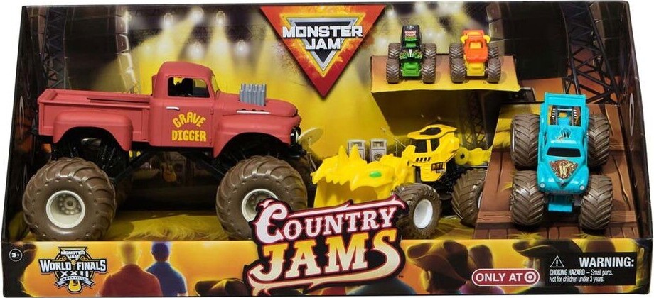 Monster Jam - Multi Scale Country Jams 5 Pakke