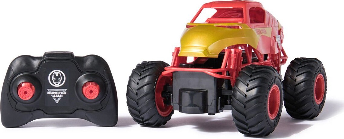 Monster Jam Rc 1:24 Marvel Iron Man