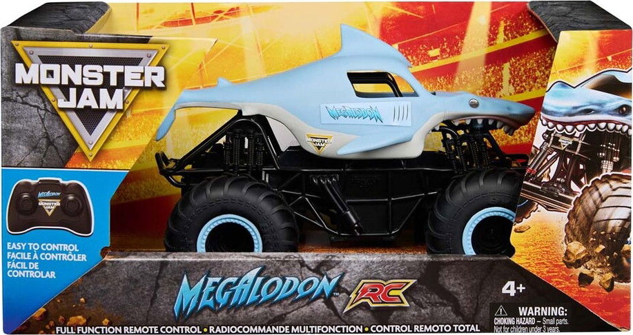 Monster Jam - Megalodon - Fjernstyret Rc Monster Truck