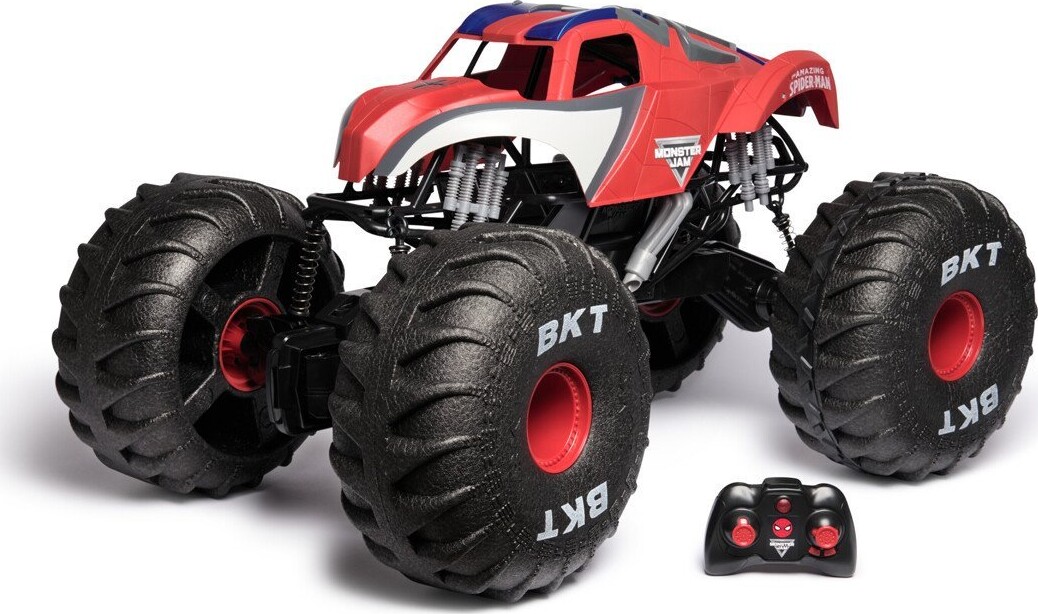 Monster Jam - Rc Mega Spiderman - Fjernstyret Monster Truck