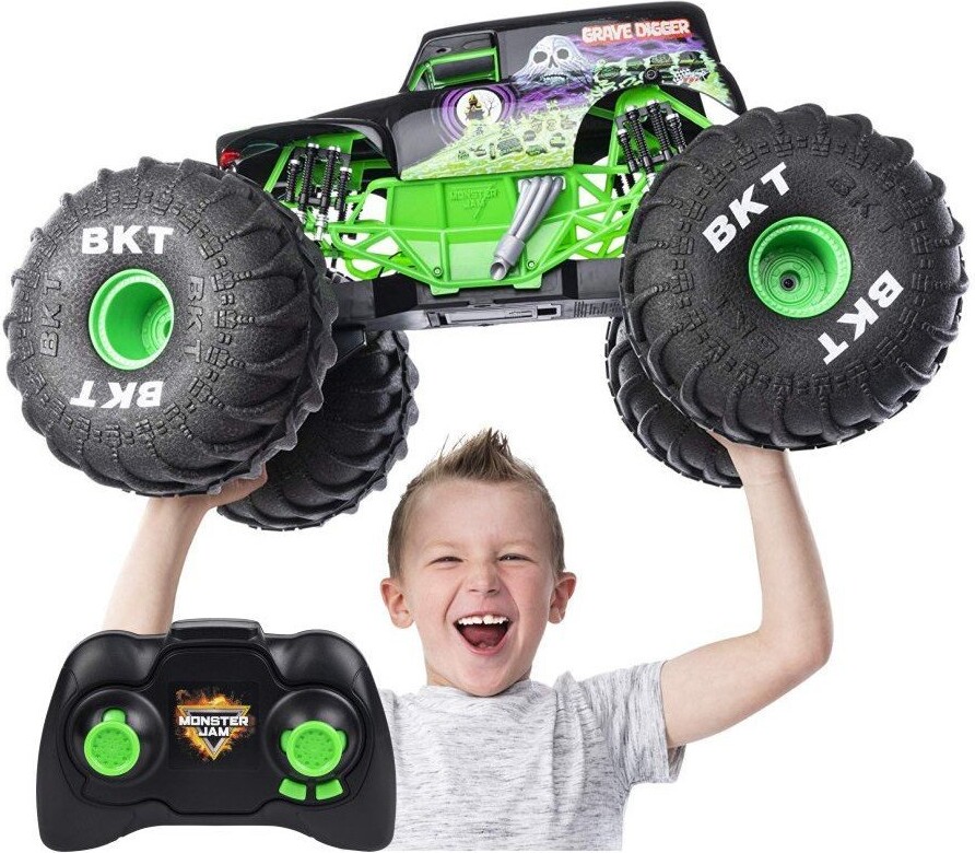 Monster Jam - Rc Mega Grave Digger (72 Cm)