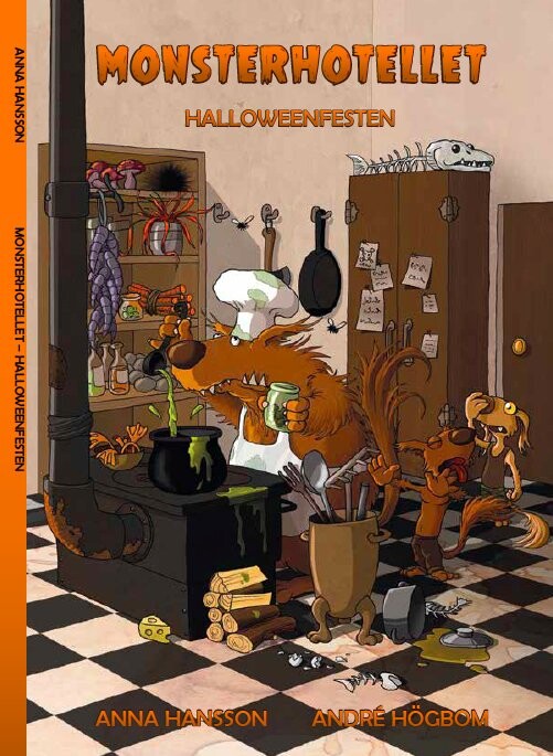 Billede af Monsterhotellet - Halloweenfesten - Anna Hansson - Bog