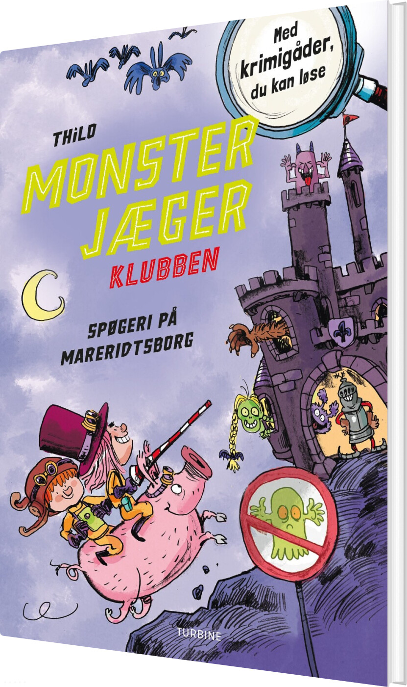 Billede af Monsterjægerklubben. Spøgeri På Mareridtsborg - Thilo - Bog