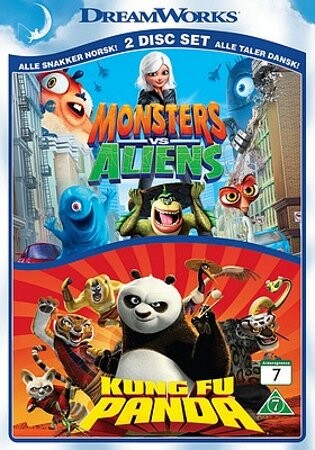 Kung Fu Panda // Monsters Vs Aliens - DVD - Film