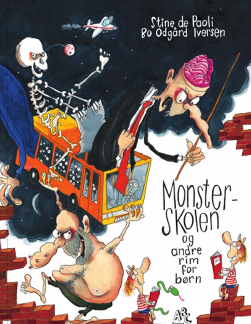 Billede af Monsterskolen Og Andre Rim For Børn - Bo Odgård Iversen - Bog