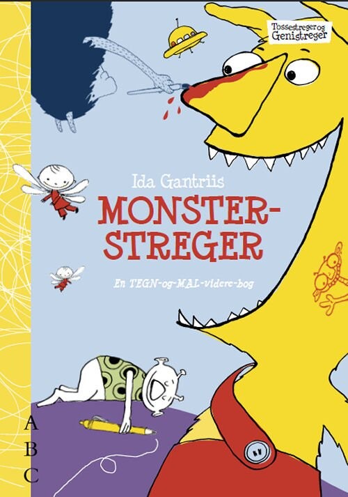 Billede af Tegn Og Mal Videre Bog - Monsterstreger - Ida Gantriis - Bog