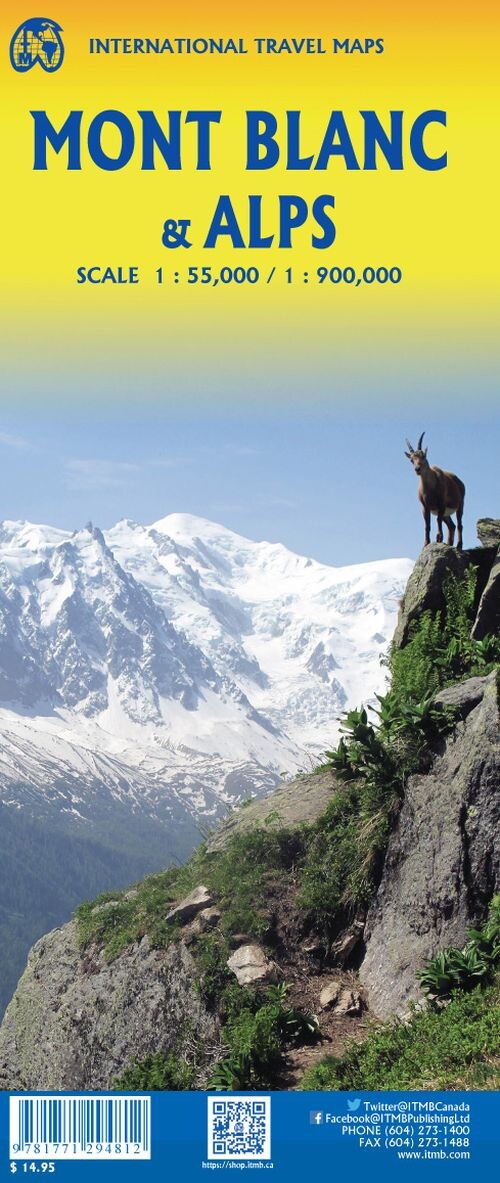 Mont Blanc & Alps - English book