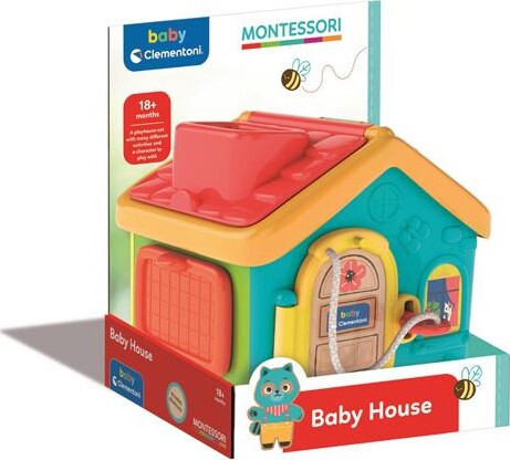 Billede af Baby Clementoni - Montessori Baby Hus - Interaktiv Legetøj