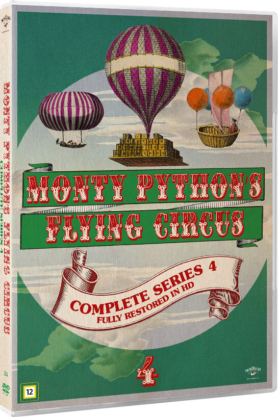 Monty Python - Flying Circus - Sæson 4 - DVD - Tv-serie