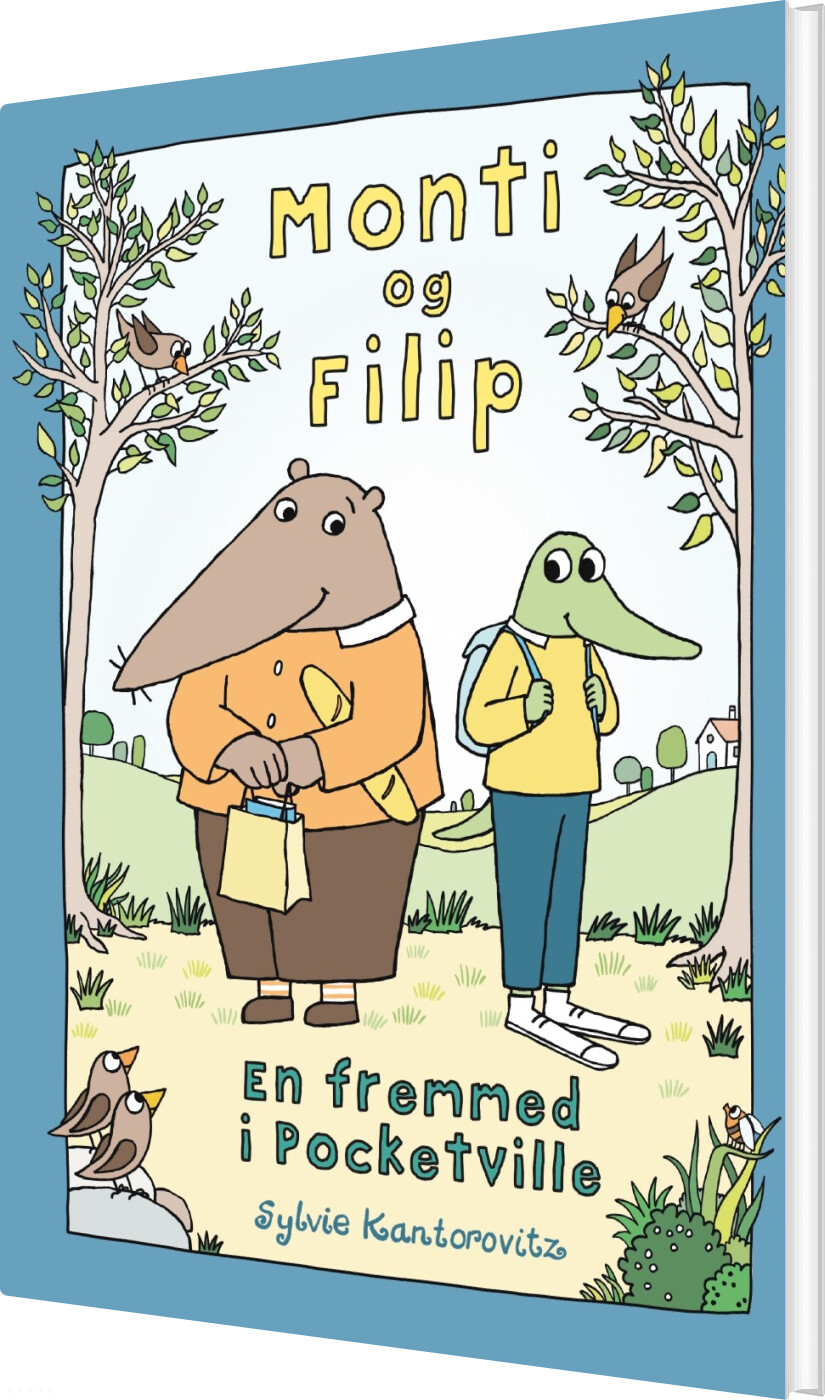 Monti Og Filip - En Fremmed I Pocketville - Sylvie Kantorovitz - Bog