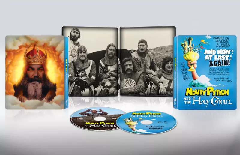 Monty Python And The Holy Grail - Steelbook - 4K Blu-Ray